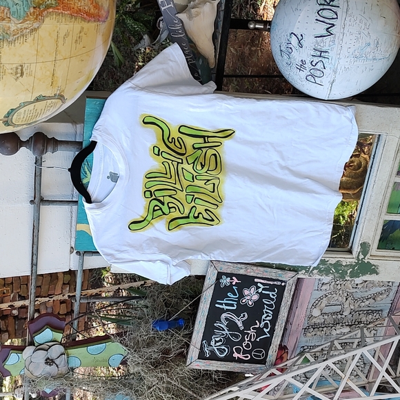 BILLIEEILISH Tops - EUC Billie Eilish graphic s/s tshirt 🌞 CCO 🌞